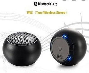 Mini caixa de som Bluetooth
