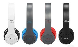 Fone de ouvido bluetooth (várias cores)