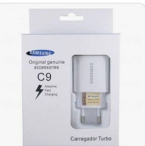 Carregador sansung turbo tipo C