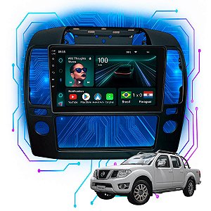 Kit Multimídia 9p Frontier 2008 a 2016 CarPlay Android Auto - Ecarshop