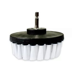 Escova Para Limpeza de Estofados Macia 100mm Branca Sigma Tools M14