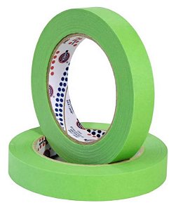 Fita Crepe Automotiva Verde Msk 98 18mm X 40m Eurocel