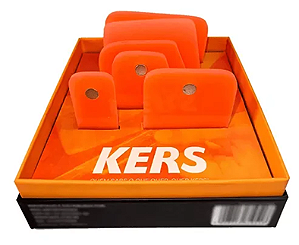 Magnetic Rubber Kit Com 6 Espátulas Magnéticas Kers