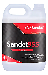 Sandet 955 Desengraxante Sintético Para Remoção de Graxa e Óleo 5L Sandet