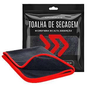Toalha de Secagem Alta Absorção 90x60cm 600gsm Autoamérica