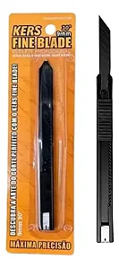 Estilete Profissional Fine Blade 9mm 30° Corte De Ppf Kers