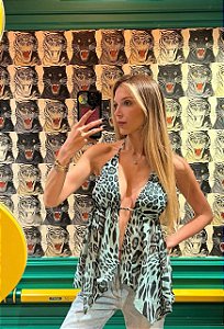 BATA ASSIMETRICA BALI ESTAMPADA