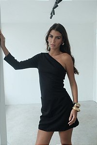 BLUSA ASSIMÉTRICA LUCY CANELADA