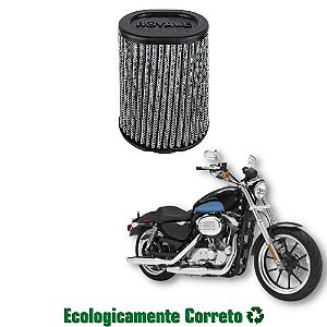 Filtro de Ar Esportivo Lavável Royale - Harley Davidson Intake Externo