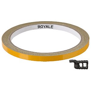 Fita Refletiva para Aro Roda de Motos 7mm - Royale