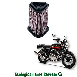 Filtro de Ar Esportivo Lavável Royale - Royal Enfield Interceptor 650