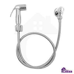 Ducha Higiênica ABS Cromada Acionamento Rápido Chuveirinho Privada