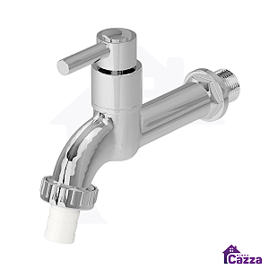 Torneira De Parede Jardim/Tanque ABS Cromada Saída única