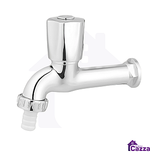 Torneira De Parede Tanque Maquina Lavar 1 Saídas ABS Cromado