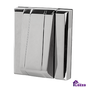 Acabamento Para Válvula de Descarga Banheiro Luxo Cromado