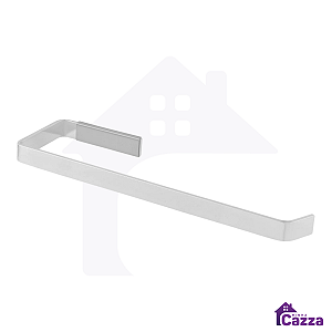 Porta toalha de Rosto Quadrado alumínio 21cm 100% Inox