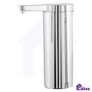 Filtro Copo Abs Cromado Com Refil Para Torneira