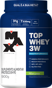 TOP WHEY 3W MAX TITANIUM 900G FRESH LEMON