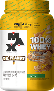 100% WHEY DR. PEANUT POTE 900G PAÇOCA