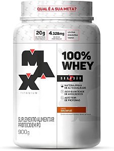 100% WHEY RAFAEL BRANDAO 900G BROWNIE