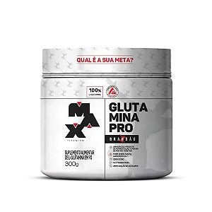 GLUTAMINA MAX TITANIUM  RAFAEL BRANDÃO 300G