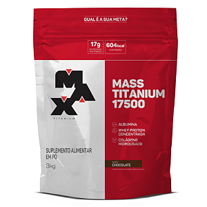 MASS TITANIUM 3KG 17500 CHOCOLATE MAX TITANIUM