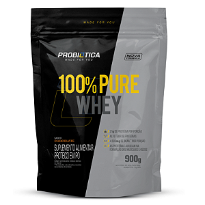 100% PURE WHEY REFIL 900G CHOCOLATE