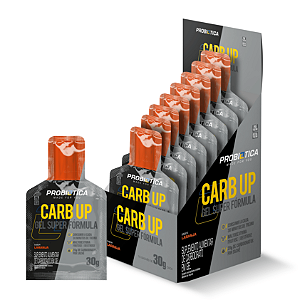 CARB UP GEL SUPER FÓRMULA DISPLAY 10 SACHÊS LARANJA