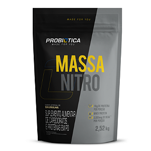MASSA NITRO REFIL 2,52KG BAUNILHA