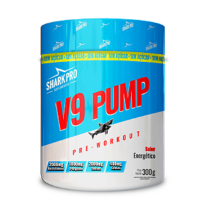 V9 PUMP PRE TREINO 300G ENERGÉTICO SHARK PRO