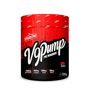 V9 PUMP PRE TREINO 300G REFRI COLA SHARK PRO