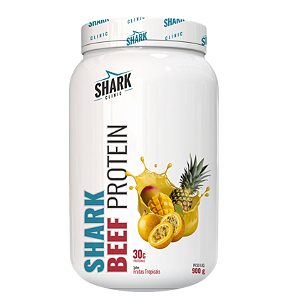 WHEY BEEF PROTEIN 900G FRUTAS TROPICAIS SHARK PRO