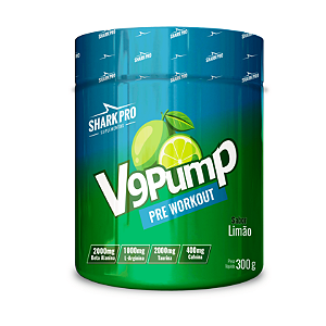 V9 PUMP PRE TREINO 300G REFRI LIMÃO SHARK PRO