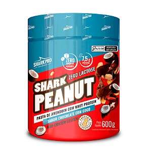PASTA DE AMENDOIM 600G SHARK PRO PRESTIGIO