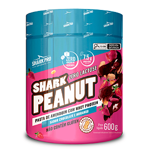 PASTA DE AMENDOIM 600G SHARK PRO SENSACREAM