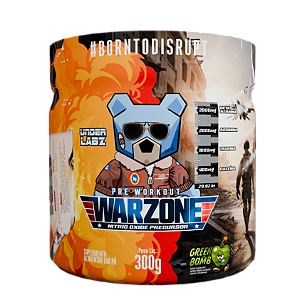 WARZONE PRÉ TREINO 300G GREEN BOMB