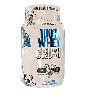 100% WHEY CRUSH 900G MILK CREAM (LEITE)