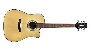 Violão Seizi Supreme Kaiju – Cutaway Spruce Natural Satin com Bag