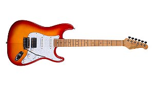 Guitarra Seizi Vintage Budokan Plus – Flamed Cherry Burst