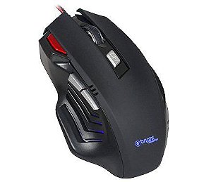 MOUSE GAMER USB LED 7 BOTÕES PRO BRIGHT - 465