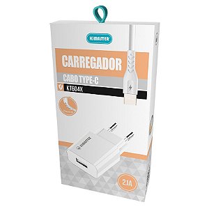 CARREGADOR KIMASTER KT604X - CABO TYPE-C