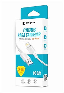 Cabo Sumexr Lightning 1m 2.4A - Branco