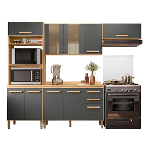 Cozinha Modulada Intenza Madre 4 Peças Nicioli