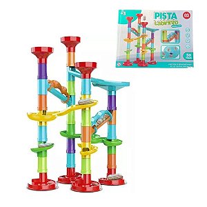 BLOCOS DE MONTAR BLOC/PISTA LABIRINTO C/50 PCS ARKBRASIL