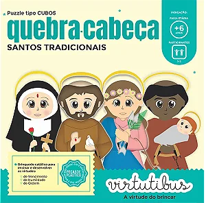 QUEBRA CABEÇA SANTOS TRADICIONAIS