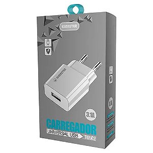 CARREGADOR UNIVERSAL USB KIMASTER TO502