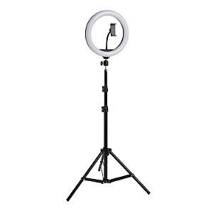 Ring Light 26CM com Tripé 2,10m