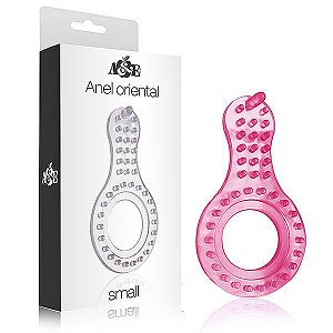 ANEL ORIENTAL PEQUENO EM SILICONE