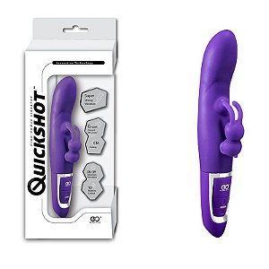 QUICKSHOT  - HIGT POWER VIBRATION - SILICONE  - 10 MODOS DE VIBRAÇÃO