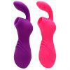 VIBRADOR E SUGADOR CLITORIANO COR ROSA